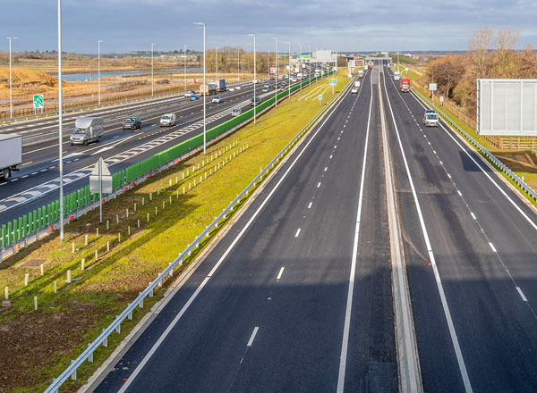 Early Opening for Britain's Biggest Road Project