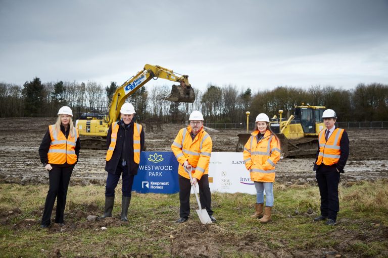 Work Starts on Site to Build New Homes in Glenrothes