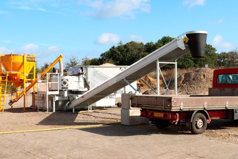 Fibo Collect Self-Service Batching Plant for Concrete, Mortar and Screed Debuts in UK
