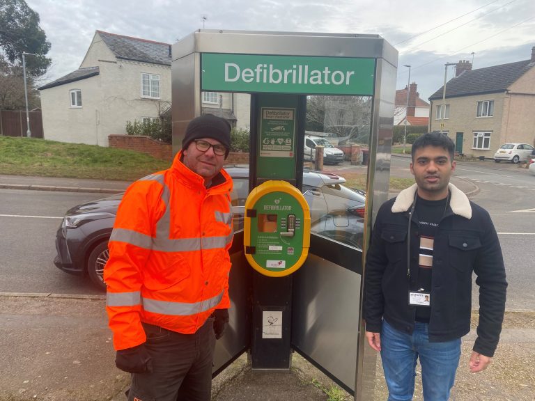 Life-saving defibrillators on hand in local community thanks to funding