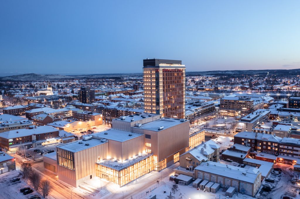 Sustainable battery power solution reaches new safety heights in one of the world’s tallest wooden skyscrapers