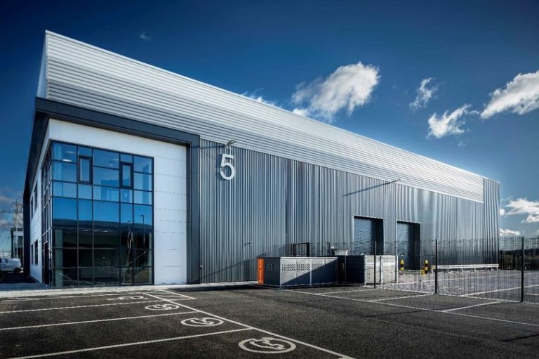 Glencar announces completion of four unit industrial development for St. Modwen Logistics in Newport