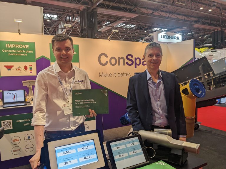 ConSpare launches first white paper focusing on sustainable concrete production at the UK Concrete Show