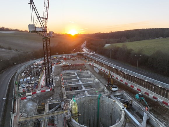 HS2 tunnel progress as ‘Florence’ and ‘Cecilia’ pass Amersham