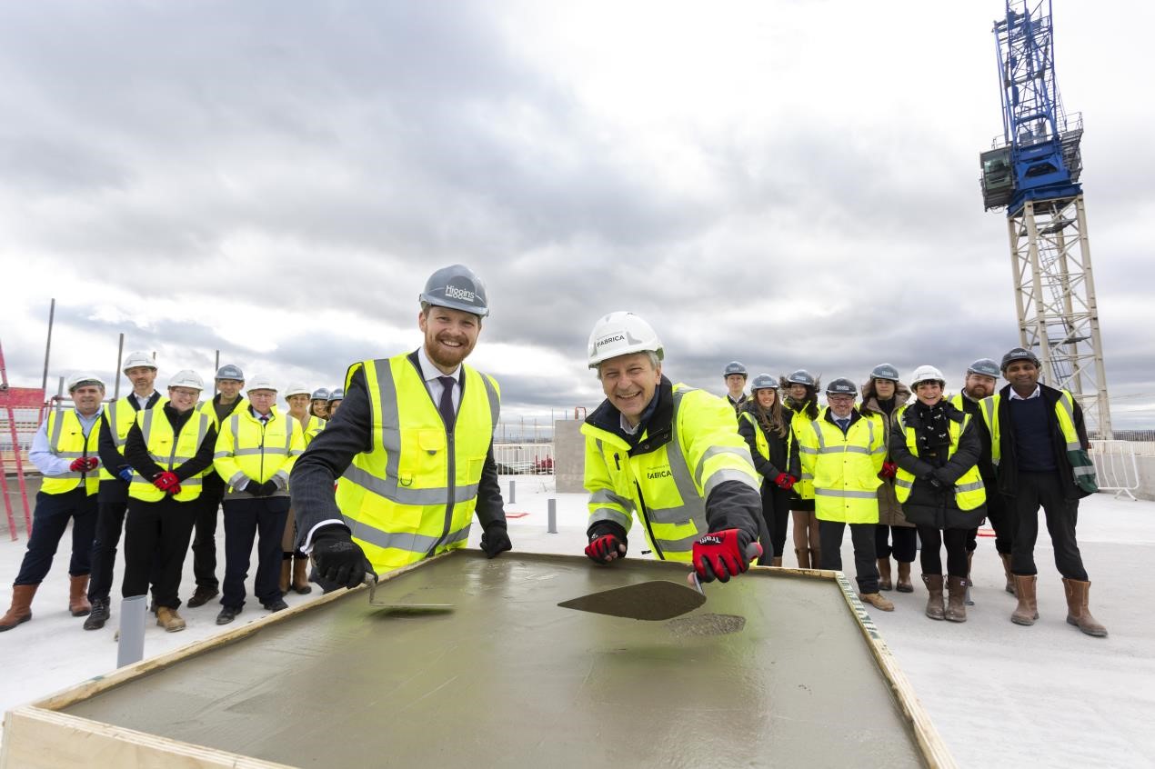 Topping Out Ceremony Held at A2Dominion’s Hanwell Square 360-home Development