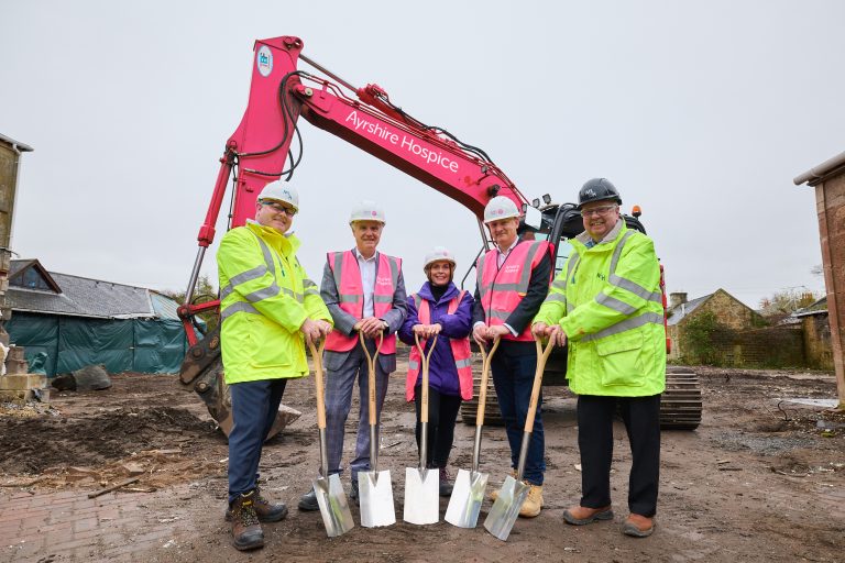 Ayrshire Hospice breaks ground on new build
