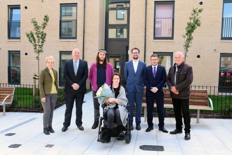 Smart new flats on former school site welcome first tenants