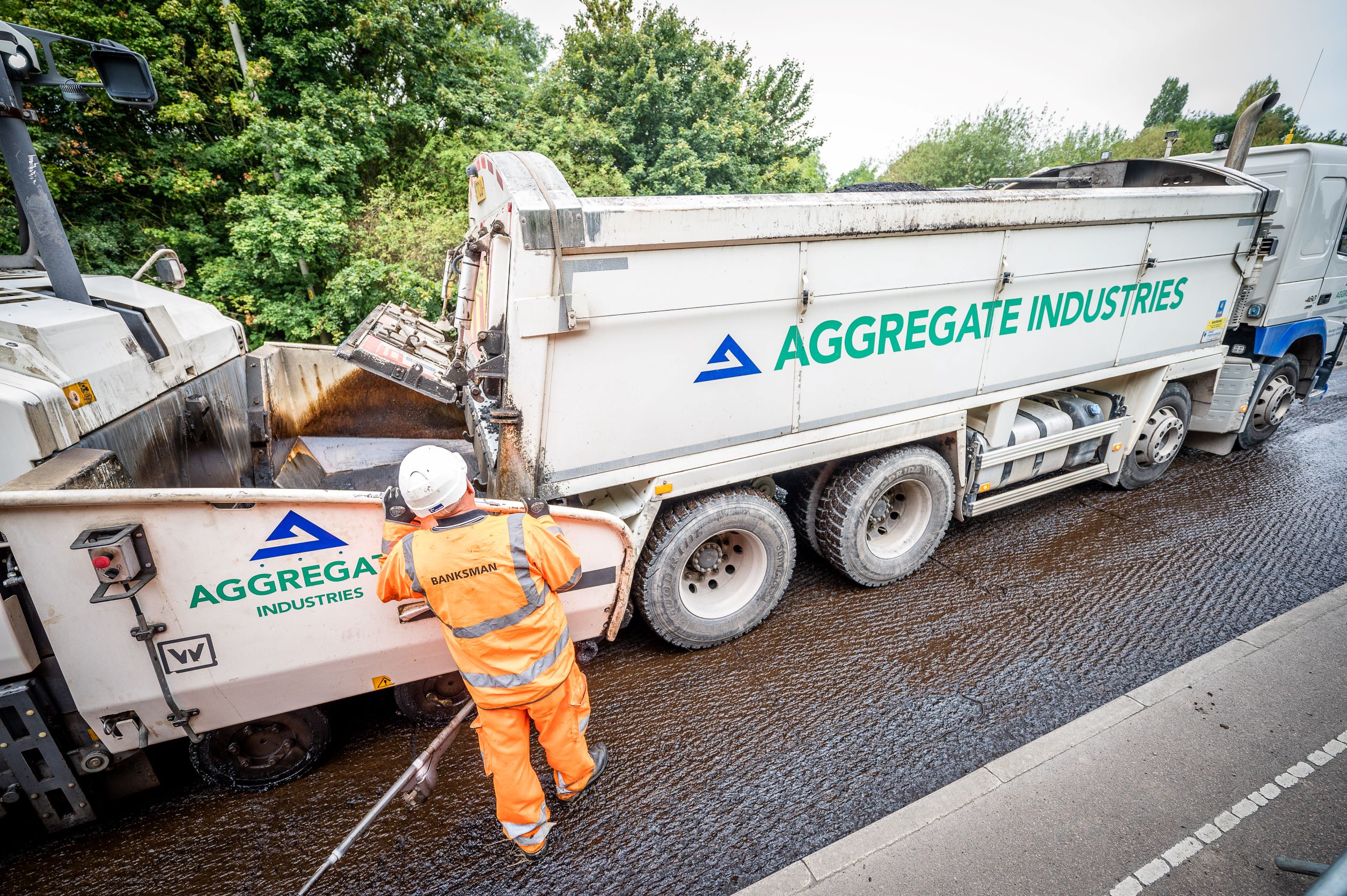 Aggregate Industries has highways covered for Blackburn and Darwen
