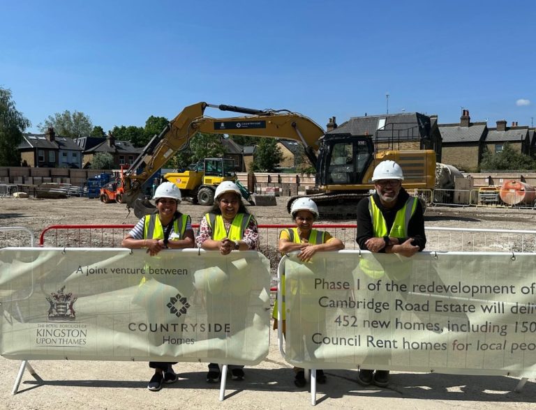 Construction begins on Kingston’s largest social housing programme in a generation