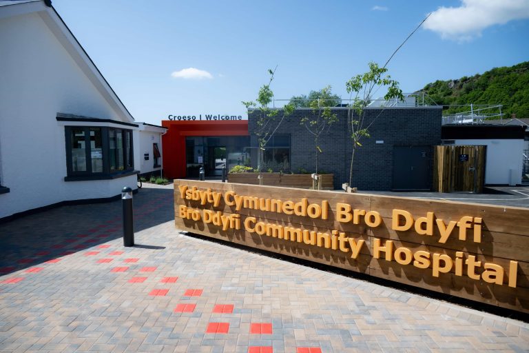 £15m redevelopment of Bro Ddyfi community hospital Machynlleth now complete