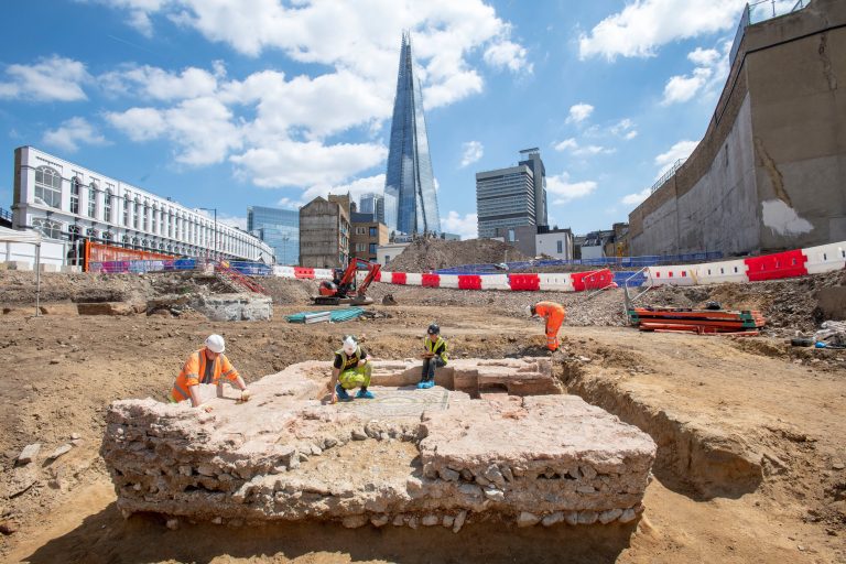 First of its kind Roman mausoleum unearthed at London development site