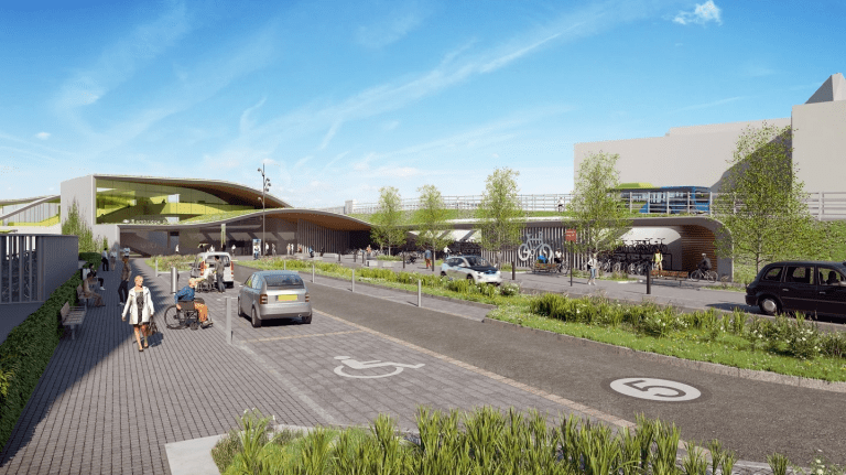 Construction begins on new Cambridge South railway station