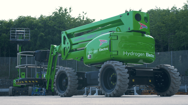 Speedy Hire and Niftylift launch world's first hydrogen powered access platform