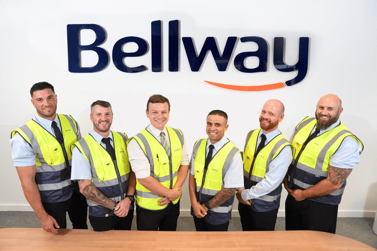 'Six Bellway Northern Home Counties site managers received coveted housebuilding awards'