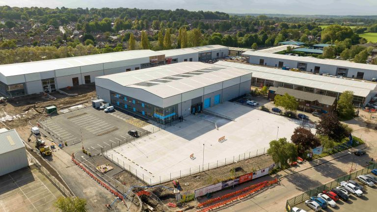 First Unit at £45 Million Greater Manchester Industrial Development Completes