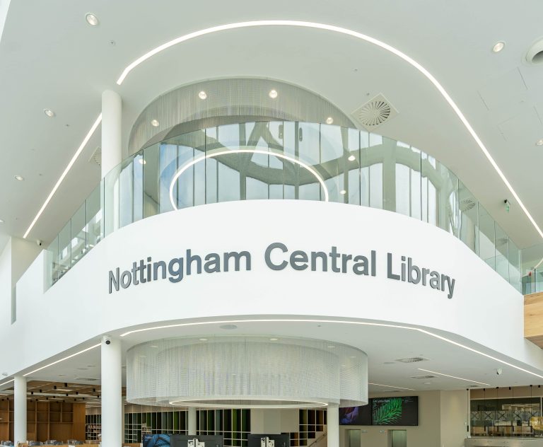 £10.5 MILLION LIBRARY EDGES CLOSER TO COMPLETION FOLLOWING INTERIOR FIT-OUT