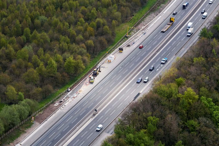 Reaching milestones on the motorway: Costain achieves 37% reduction in idling on M6 project