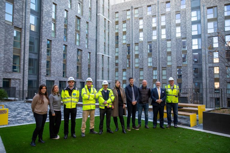 Henry Boot Construction completes Sheffield's new 14-storey residential development