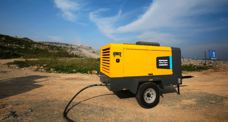 Atlas Copco puts its portable air compressors through the ultimate four-stage toughness test (4 of 4)