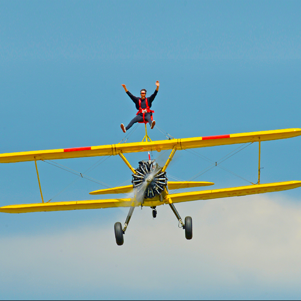 Colleagues braced for wingwalk challenge