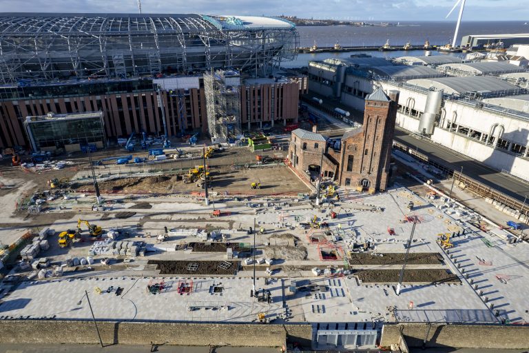 Everton Stadium: Hydraulic Tower Enters Next Phase Of Works