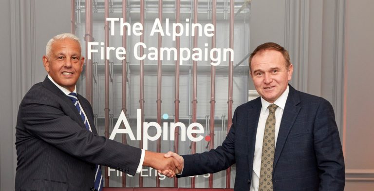 Alpine Fire launches campaign to reduce four billion litres of drinking water wasted every year by UK businesses in mandatory fire tests