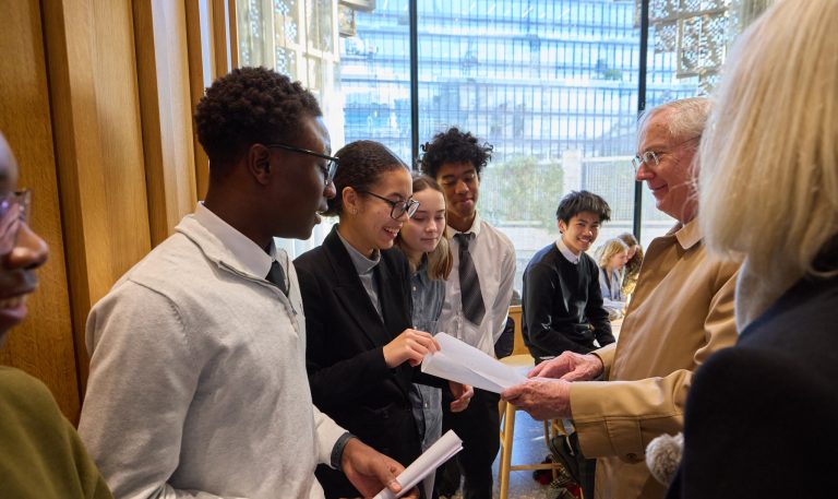 Sir Robert McAlpine and British Land's Broadgate redevelopment hosts Duke of Gloucester for launch of Broadgate Future Talent project