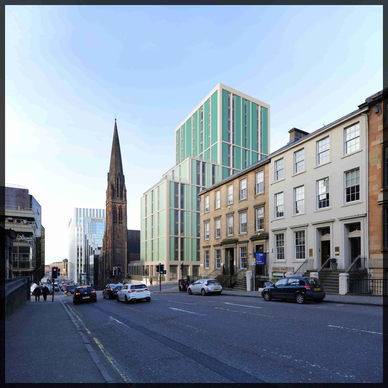 Planning Approval Granted for 321 Student Apartments at St Vincent Street, Glasgow
