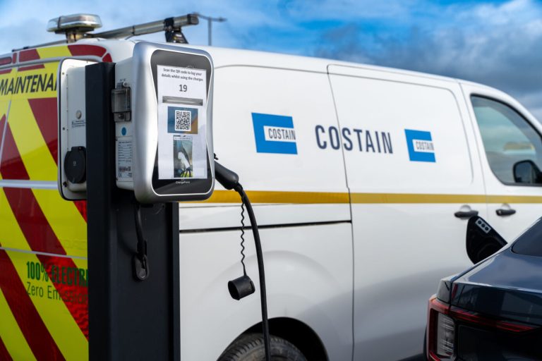 Costain and Enterprise Flex-E-Rent drive new multi-site electric van project to showcase potential of electric vehicles in construction