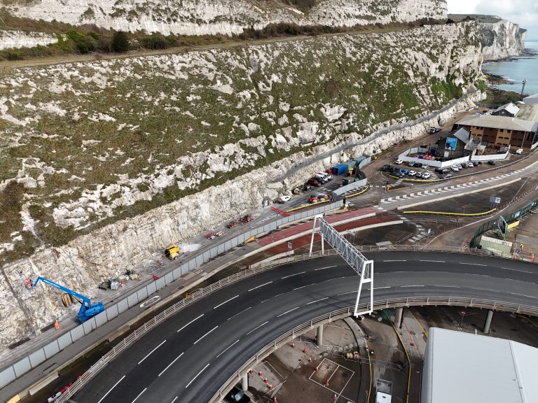 CAN takes to Dover’s iconic white cliffs for vital stabilisation project