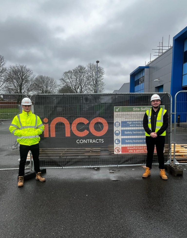 Investment in Early Years’ Talent Scheme helps Inco Contracts bridge the construction skills gap