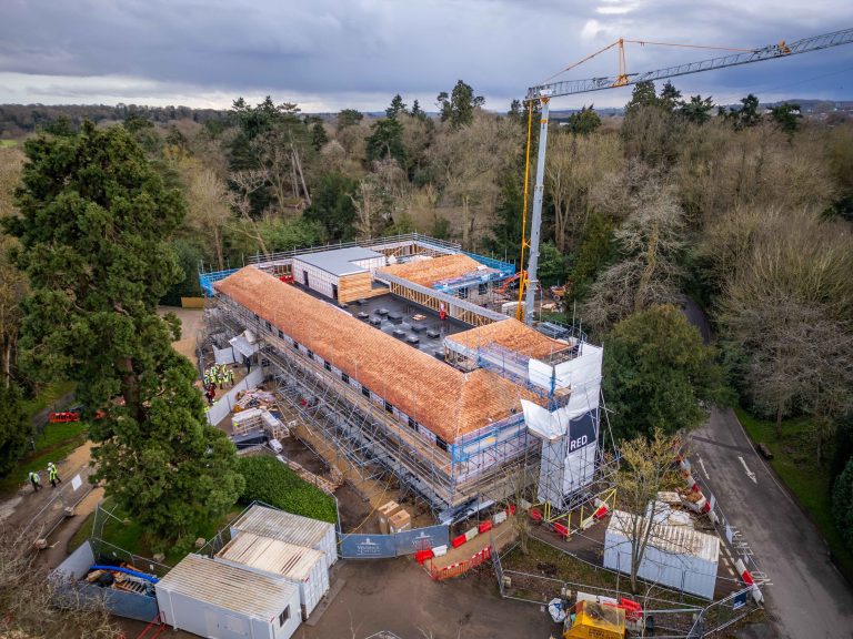 A Royal Staycation: Red Construction Group Tops Out New Hotel at Warwick Castle for Merlin Entertainments
