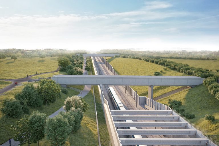 Plans approved for HS2 green tunnel in Burton Green
