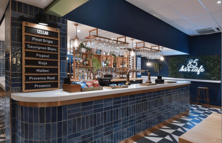 Travelodge rolls out its new restaurant concept 85 Bar Café