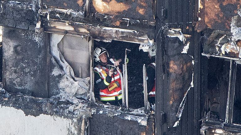 Fire union warns government of Grenfell-style risk over weak high-rise evacuation policy