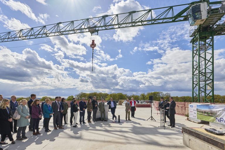 Topping out ceremony celebrates milestone achievement for National Rehabilitation Centre