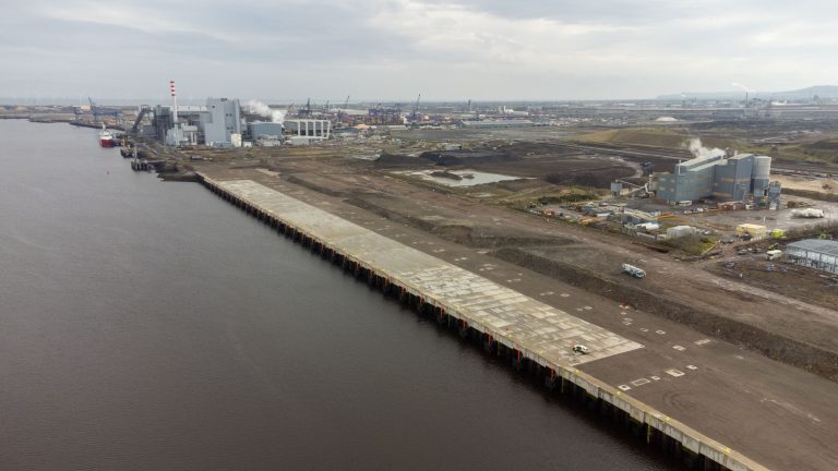 Quay piece of Teesworks infrastructure primed for action after multi-million-pound investment