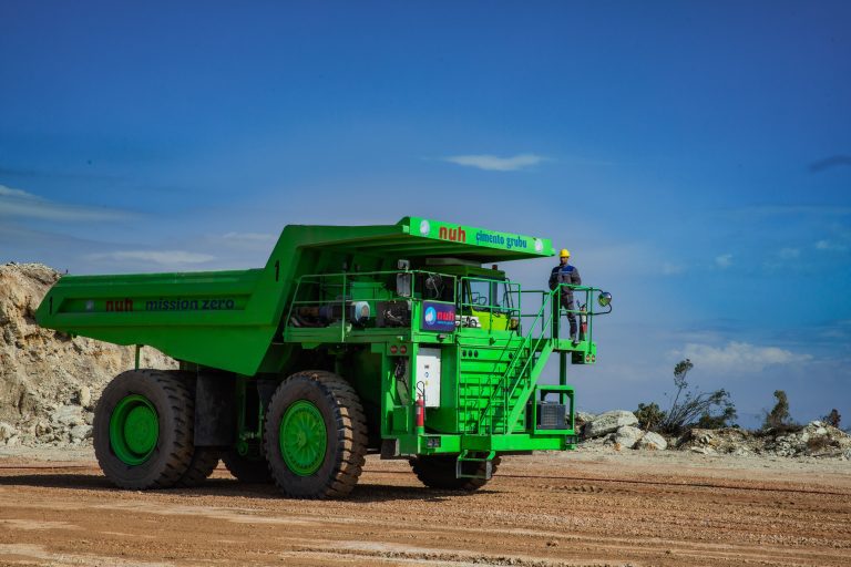 Nuh Cement and ABB complete retrofit of haul truck from diesel to zero-emission, fully electric propulsion