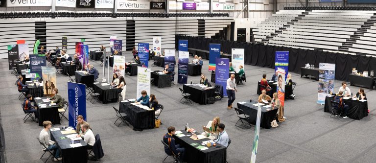 North East businesses join forces at Vertu Motors Arena for Mock Interview Day