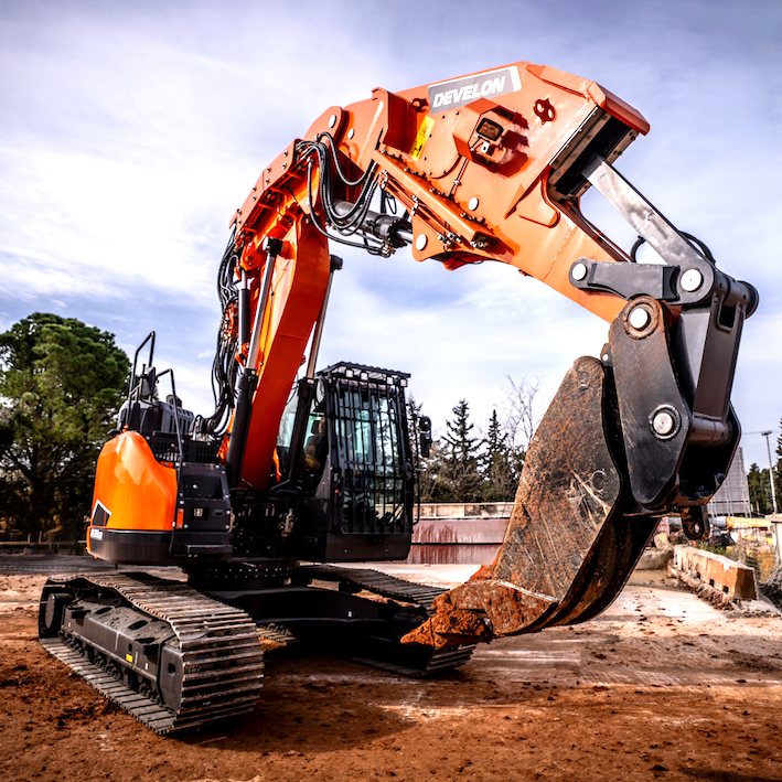 New DX235RTF-7 Tunnelling Excavator from DEVELON