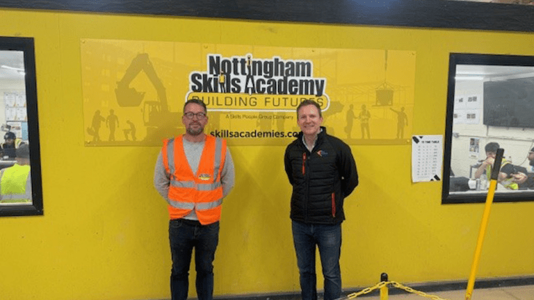 Injecta Fire Barrier help support the next generation with Nottingham Skills Academy partnership