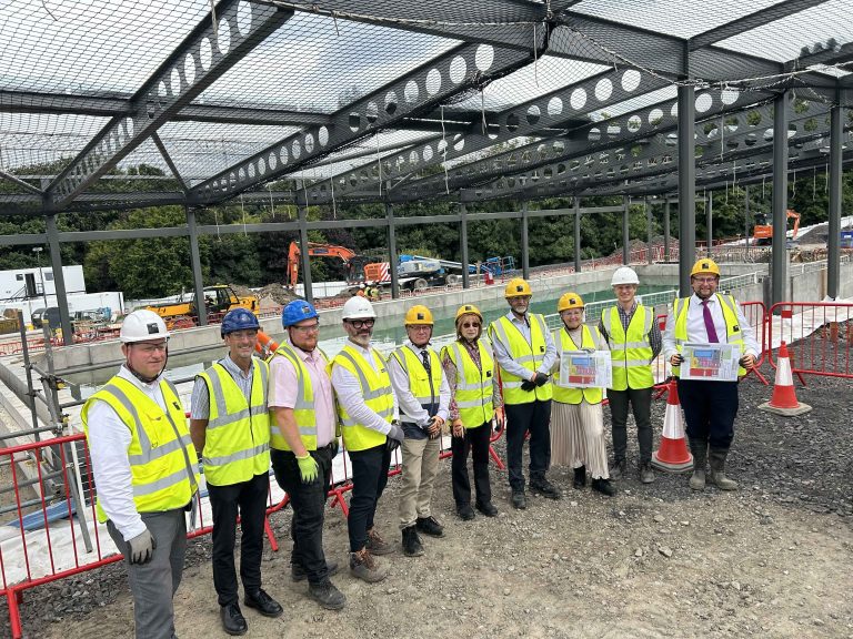 Alliance Leisure And Partners Celebrate The Completion of Steel Works at Wilson Sports Village, Clayton-le-Moors