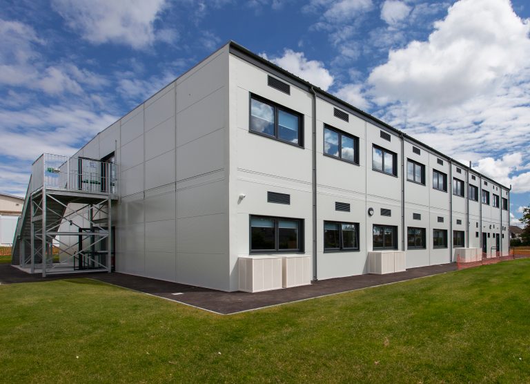 McAvoy delivers latest temporary modular solution for RAAC affected school