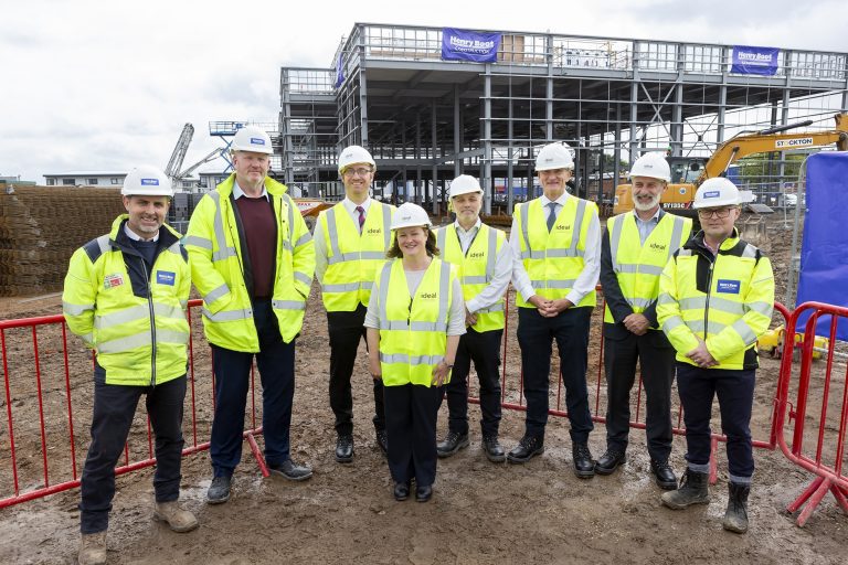 Construction milestone reached as Ideal Heating R&D centre takes shape