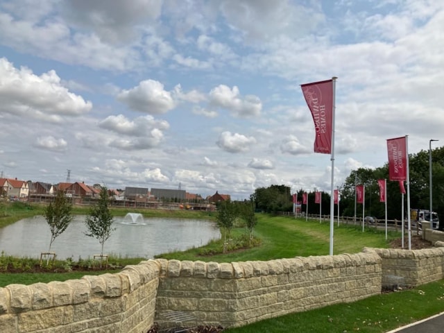 Water feature created to give ‘wow factor’ to development