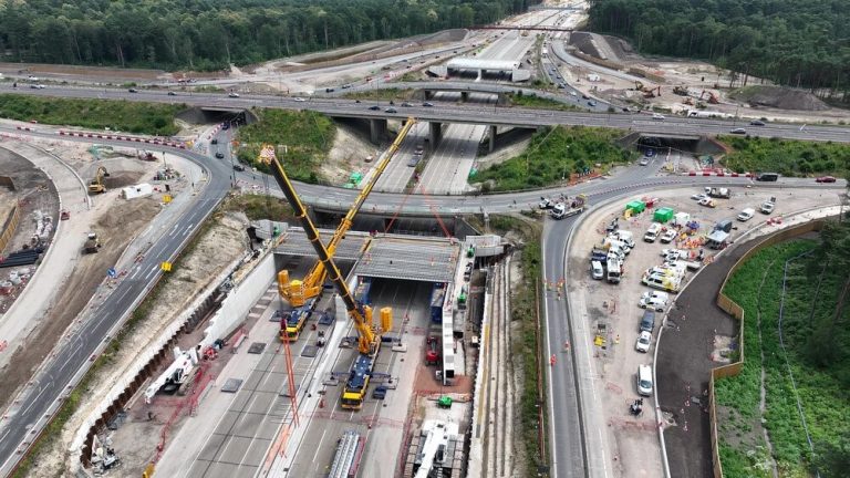 Balfour Beatty achieves a hat-trick as it reopens the M25 ahead of schedule following third weekend closure