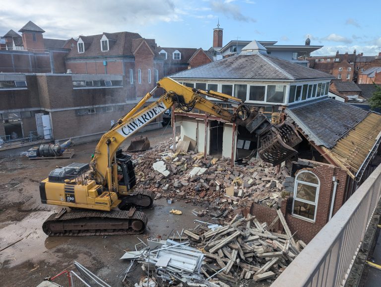 Shropshire Council Launch ‘Riverside Remembered’ Social History Project as Shopping Centre Demolition Gets Underway