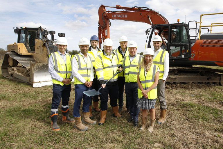 Ceremony marks the start of work at 2,500-home development in Swindon’s New Eastern Villages