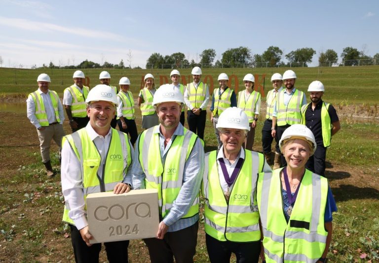 Next phase of homes at Broadnook Garden Village gets Deputy Mayor stamp of approval as second developer Cora begins construction