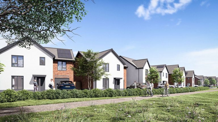 Planning granted for £15.5m, 54 new home development in Waverley